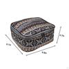 Camping Storage Bag Cookware Large Capacity Printing Basket Utensils Organizer Tableware for Travel
