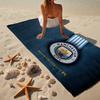 1PC Football Manchester Crest Beach Towel - Soft,  Absorbent Microfiber, Lightweight, Ideal for The Beach, Parties, Travel, Camping fan gifts
