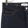 Mila Owen Hem Slit Denim Pants 1 Navy Jeans Stretch Women Used