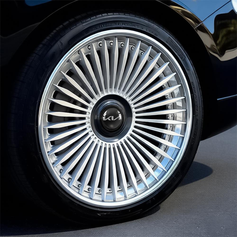 4pcs Car 68/183MM Floating Wheel Center Cap Hub Covers Badge For Kia Rio Picanto Sportage Niro Morning Ceed ProCeed Optima KN K2 QU2