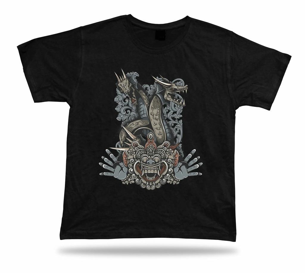 Monster Dragon Hamsa Hand Art Design Tshirt Birhday Apparel Special Karma Gift
