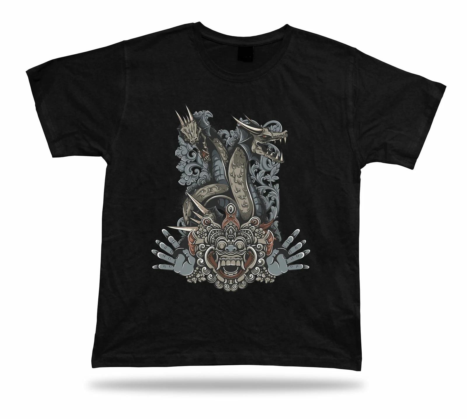 Monster Dragon hamsa hand art design Tshirt birhday apparel special karma gift 2XL
