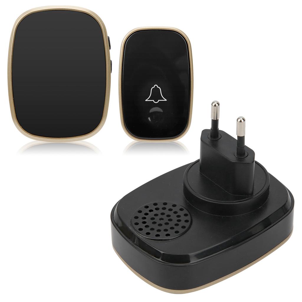 Wireless Doorbell Remote Control Waterproof 4 Level Adjustable Volume  85‑26V