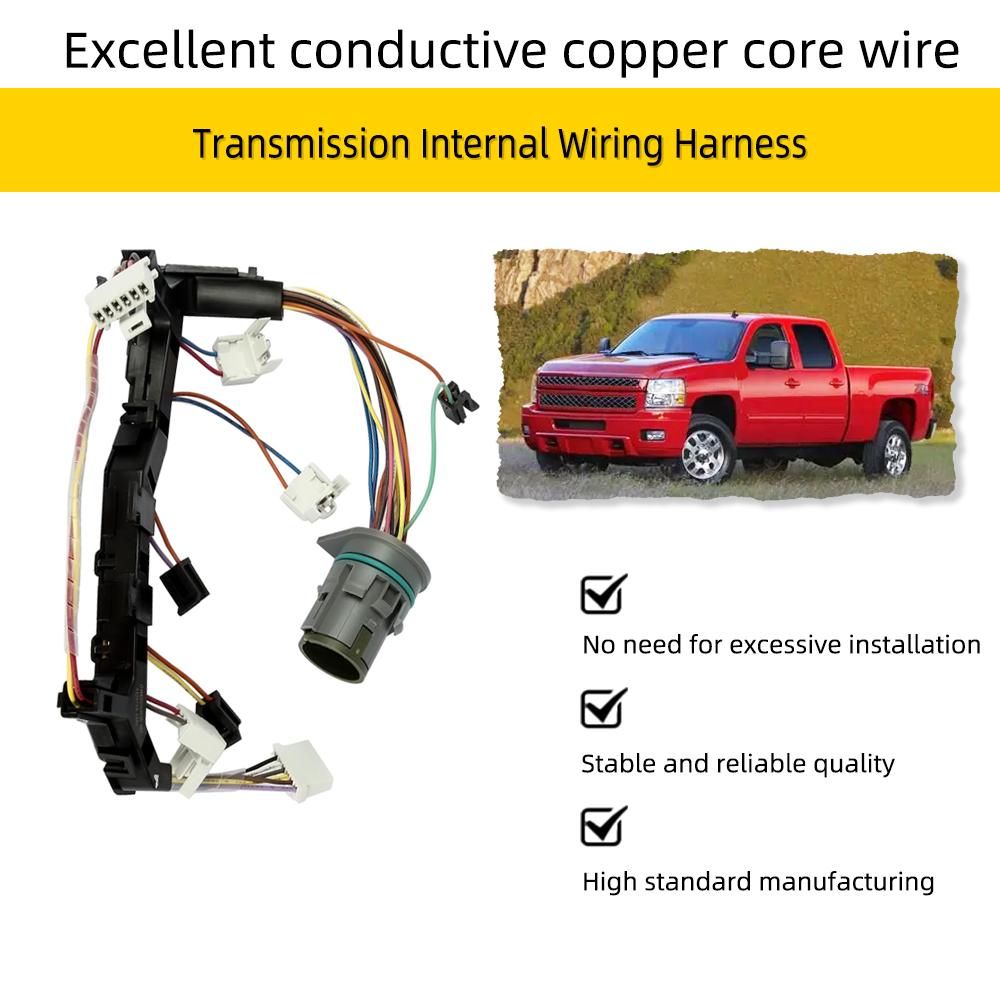 29543336 350-0087 Transmission Wiring Harness for Chevy GMC Duramax 2006-2009 Allison 1000 2000 2400 6 Speed 7 Solenoid Assembly