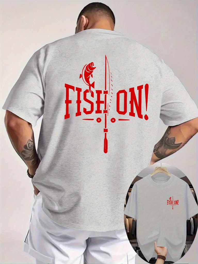 Unisexs Premium Cotton Casual Tshirt Soft Breathable Letter Graphic Print Crew Neck Street Style Short Sleeve Summer Tops