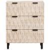 Sideboard White Washed Surface 60 x 33 x 75 cm