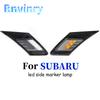 2pcs For Subaru BRZ 2013-up For Toyota 86 GT For Scion FRS 13-15 Car LED Side Marker Blinker Lights White/Amber Smoke Lens
