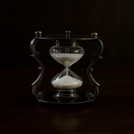 

Латунные песочные часы Таймер Декор для дома Акцент Элегантный подарок для гостиной