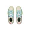New LINING Shudder Basketball Shoes Men Mid Top Ecru ABFT035-2