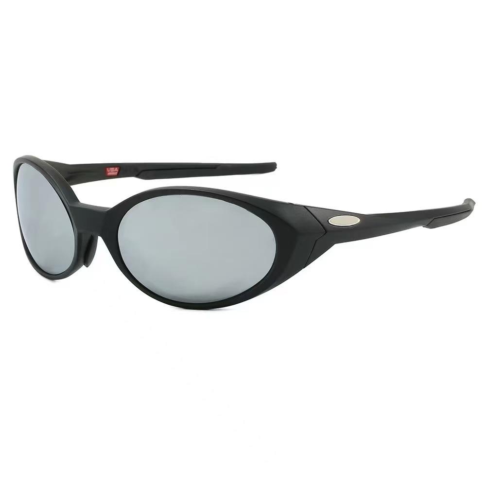 Neue Outdoor-Sport-Retro-Sonnenbrille in ovaler Form zum Radfahren, unisex, für Freizeit und Reisen