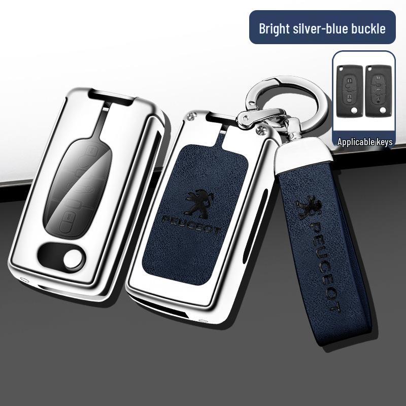 Peugeot & Citroen 207/307/3008/408/RCZ Dedicated Key Cover with Logo