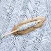 Retro Wooden Animal Brooch Pin Cute Bear Clasp Pins Exquisite Animal Pattern Breastpin  Jewelry