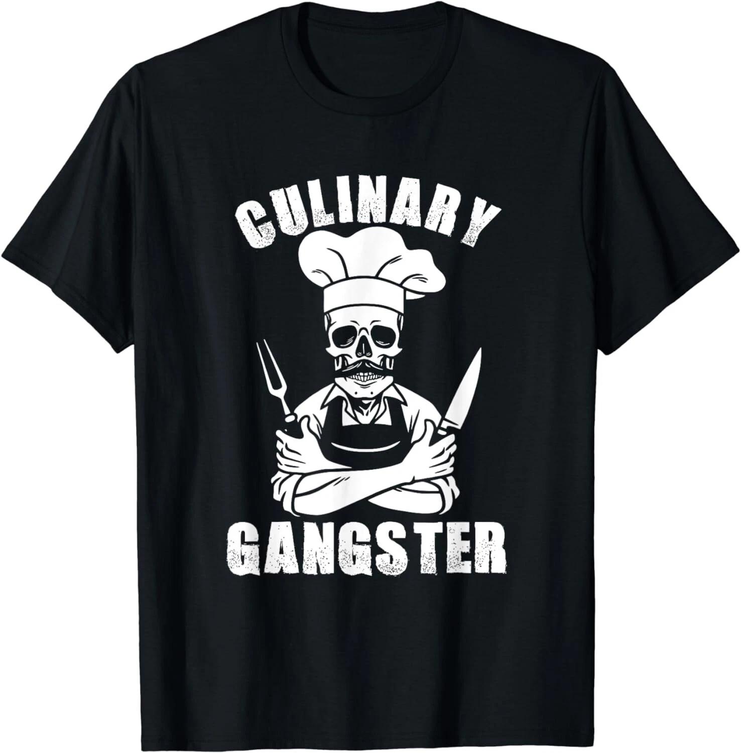 

Funny Culinary Gangster Cool Cooking Guru Unisex T-Shirt 4XL