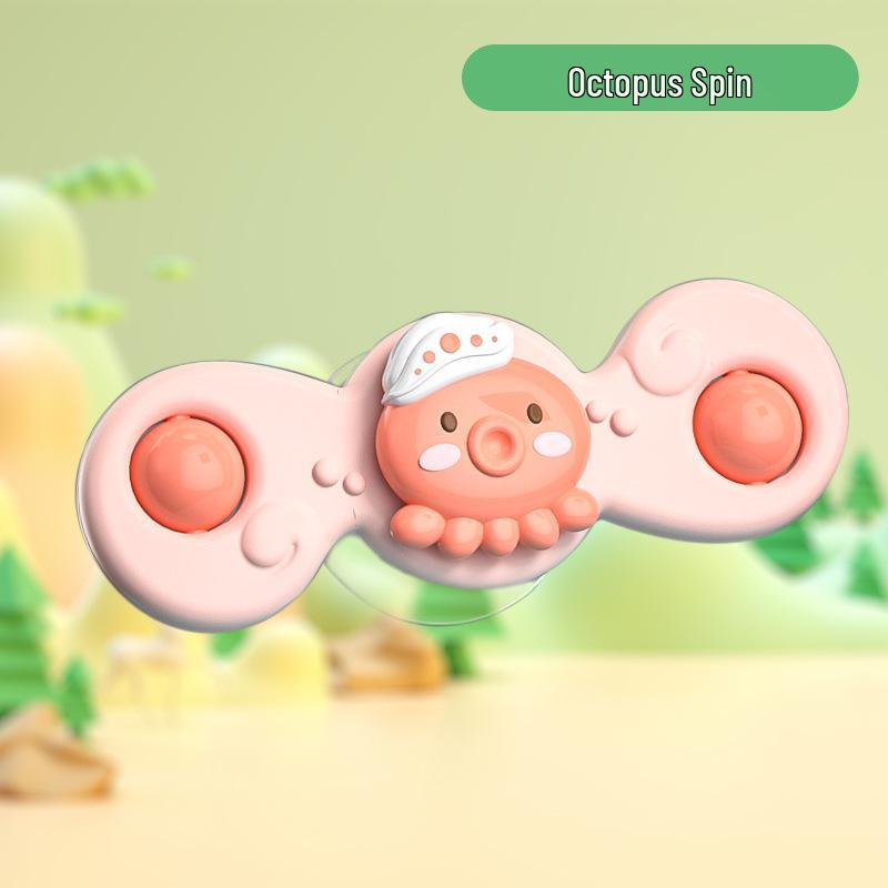 

Вращающаяся присоска Детская погремушка - Веселый спиннер на стульчик для кормления для детей