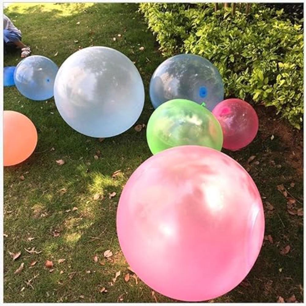 Bubble Ball Soft Elastic Air Water Filled Ball Children Toys for Outdoor Beach Swimming Pool Fun Party Interactive Game Gift