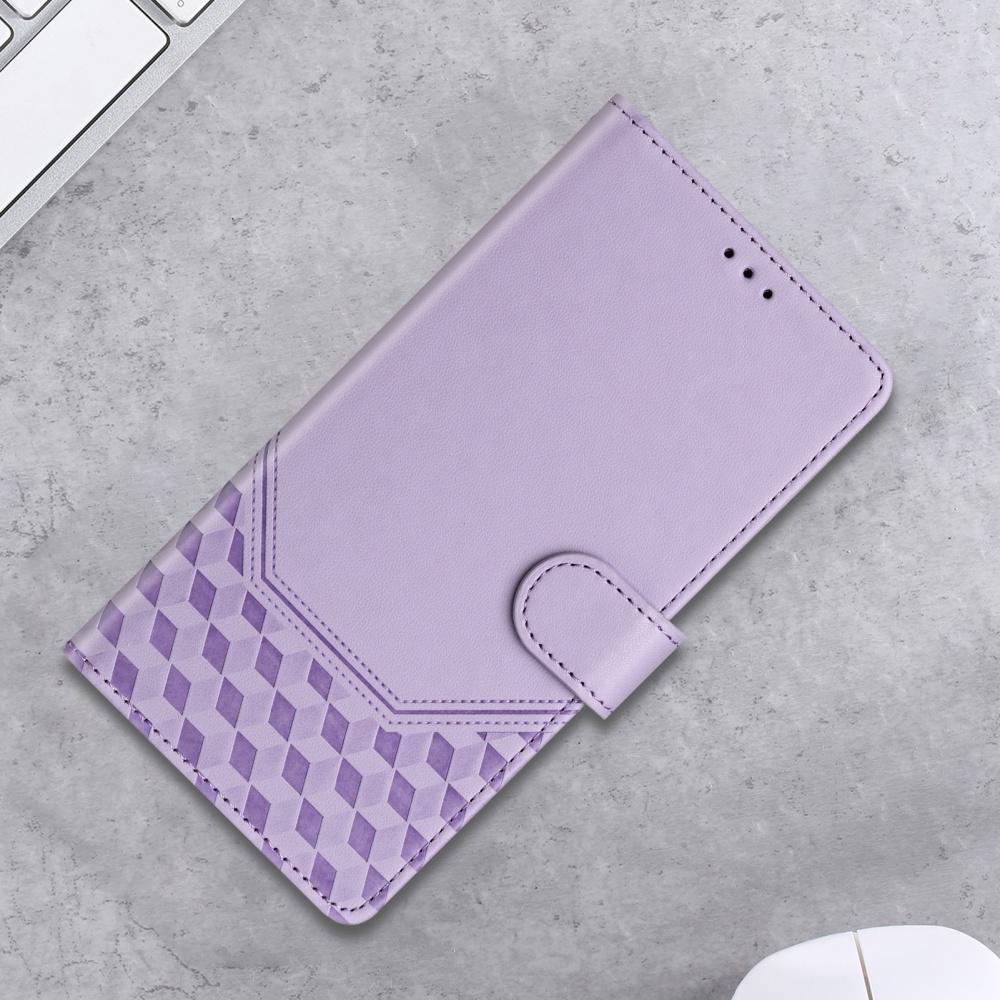 Honeycomb Leather Magnetic Wallet Flip Case for Huawei P60 Art P50 P40 P30 Pro P20 Mate 60 70 Lite - Shockproof Protective Cover