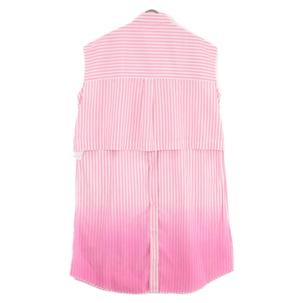 MARNI [Domestic Regular/22Stainless Steel] TTMA0186A0 Striped Gradient Sleeveless Shirt/ tops 42 Pink / WhiteUsed