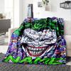 Customiz Name Personality Harley Quinn and the Joker Blanket Soft &Warm Sofa Office Bed Travel Lunch Break Blanket, Gift Suitable All Seasons