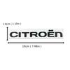 Insignă Metalică Portbagaj Spate Mașină Emblema Autocolant pentru Citroen C1 C3 C4 C5 C-Elysee Picasso Xsara Jumpy Nemo DS3 DS4 DS5 Accesorii Auto
