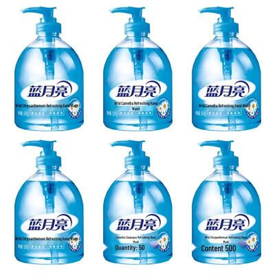 Blue Moon Wild Chrysanthemum Hand Sanitizer, 6 X 500g