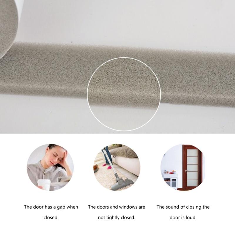 Soundproofws Window Insulation Tape With Sponges Material Block Noise And Dusts For Home Improvement