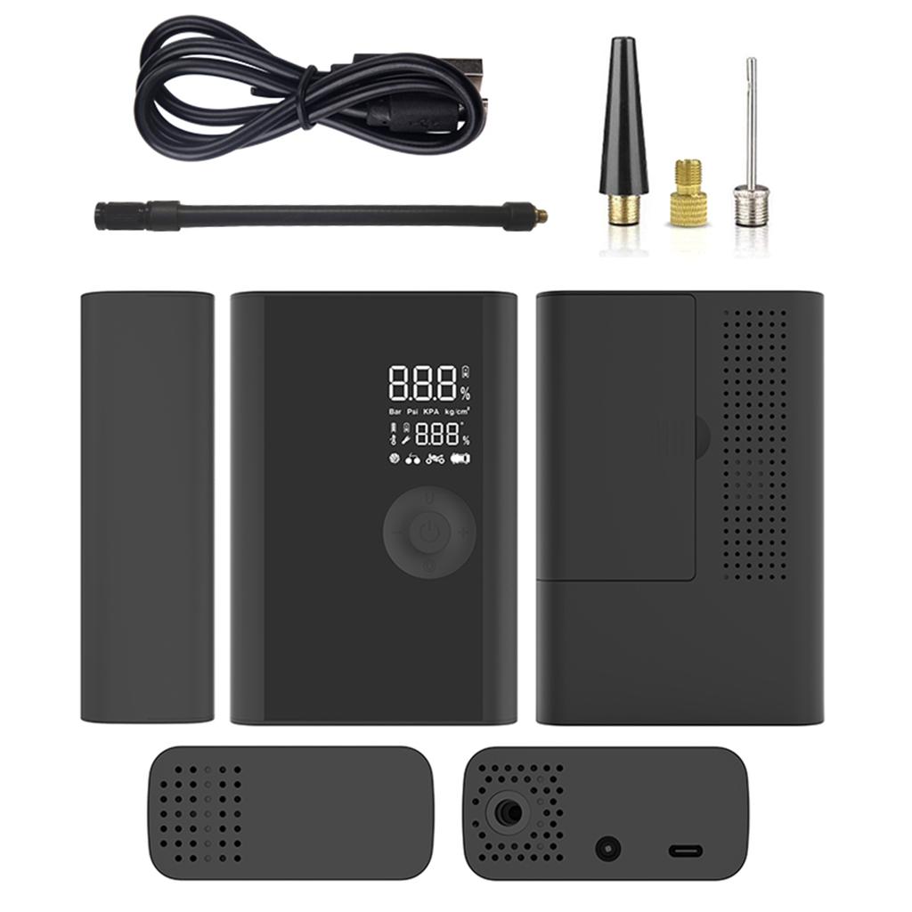 Portable Air Compressor 150PSI Replaceable Battery Inflator Pump Wireless Electric Car Inflator