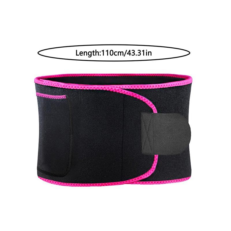 1Pc Waist Trainer Slimming Belt Men Gym Fitness Cincher Belly Control Corset Sweat Fat Burning Women Body Shaper Weight Loss