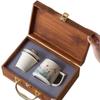 Plant ash hand-painted blue and white ceramic cup personal special tea separation office cup mug business event gift