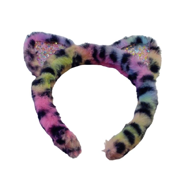 

Creative Pattern Headpiece Stage Performances Hairbands Face Wash Headbands for Cosplay Costume and Party Celebrations 1 рожевий