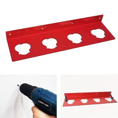 Battery Holder Compatible for Milwaukee M12, Battery Holder Battery Storage Holder Wall Mount Rack With 4 Slots