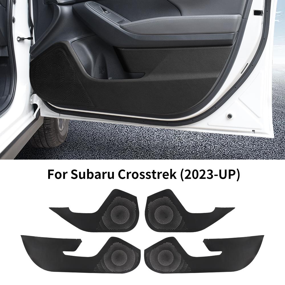 Sticker For Subaru Crosstrek 2025 Impreza 2025 LHD RHD Car Anti-kick Pad Suede Leather Carbon Accessories Door Interior Protect