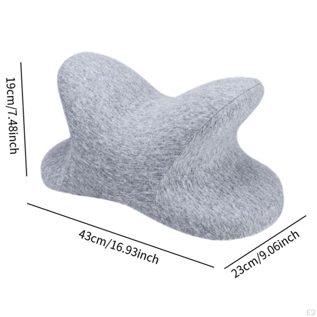 Desk Napping Pillow Neck Support Comfort Cushion Ergonomic Portable Removable Cover Headrest