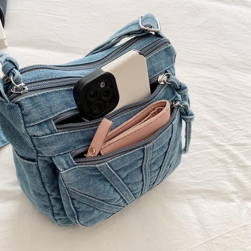 Vintage Shoulder Bag Denim Crossbody Bag