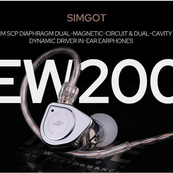 SIMGOT EW200 Headphones In-ear