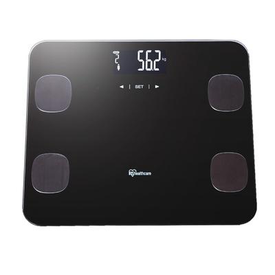 Limited Iris Ohyama Body Composition Meter Weight Scale 8 Item Measurement Black [Web Color] PZIBCM-211-B
