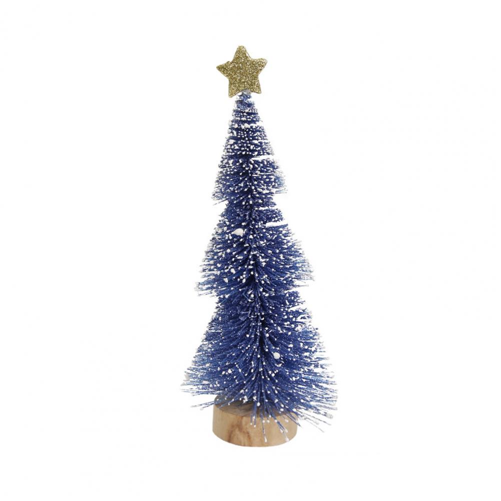 Holiday Ornament Sturdy Christmas Decoration Festive Mini Christmas Tree Decoration for Desktop Tabletop