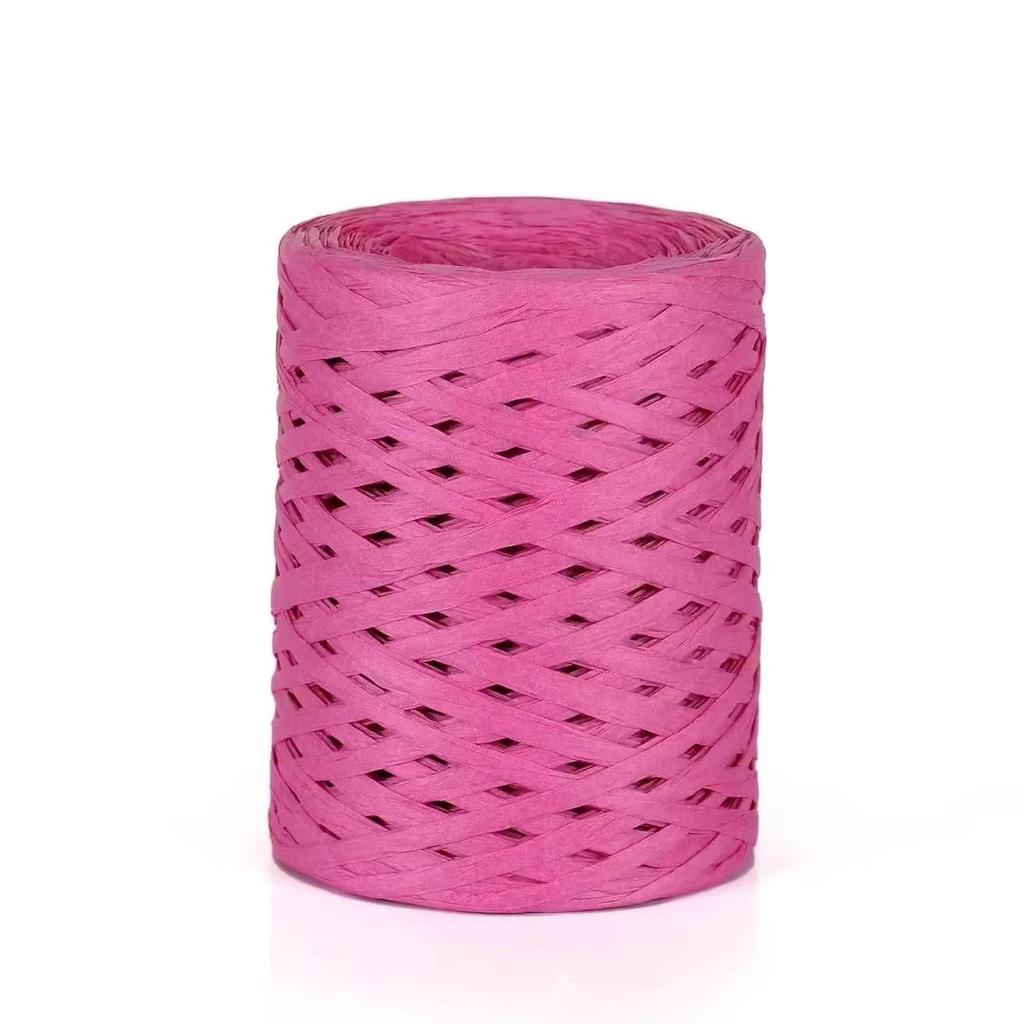 Handvävt Raffiagarn för Hattar och Väskor; Gör-det-själv Raffiastråmaterial.