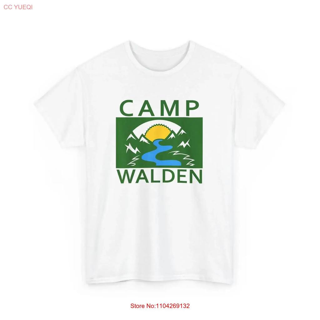 Camp Walden An Adventure A Summer T Shirt Vintage Unisex Soft Casual Slightly Fashion Breathable Streetwear