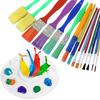 1pc Color Palette Pigment Tray Children Drawing Toys Office Educational Supplies For Art Students Beginner Easy To Clean TMZ