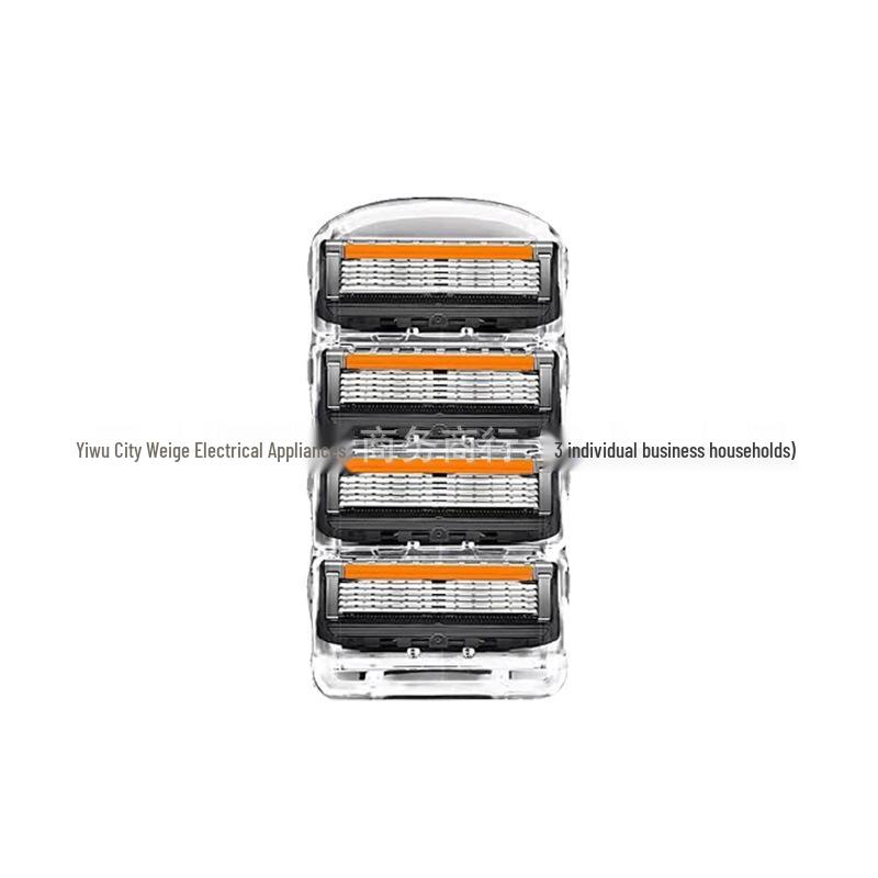 Новая мужская ручная бритва 2025 года с пятью лезвиями из нержавеющей стали - Хит продаж Silver Five-Layer