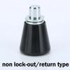 Factory Black/Silver/Red/Blue Colored Supply Aluminum Alloy Threaded-In Spring Loaded Plunger With Hold-Open Feature