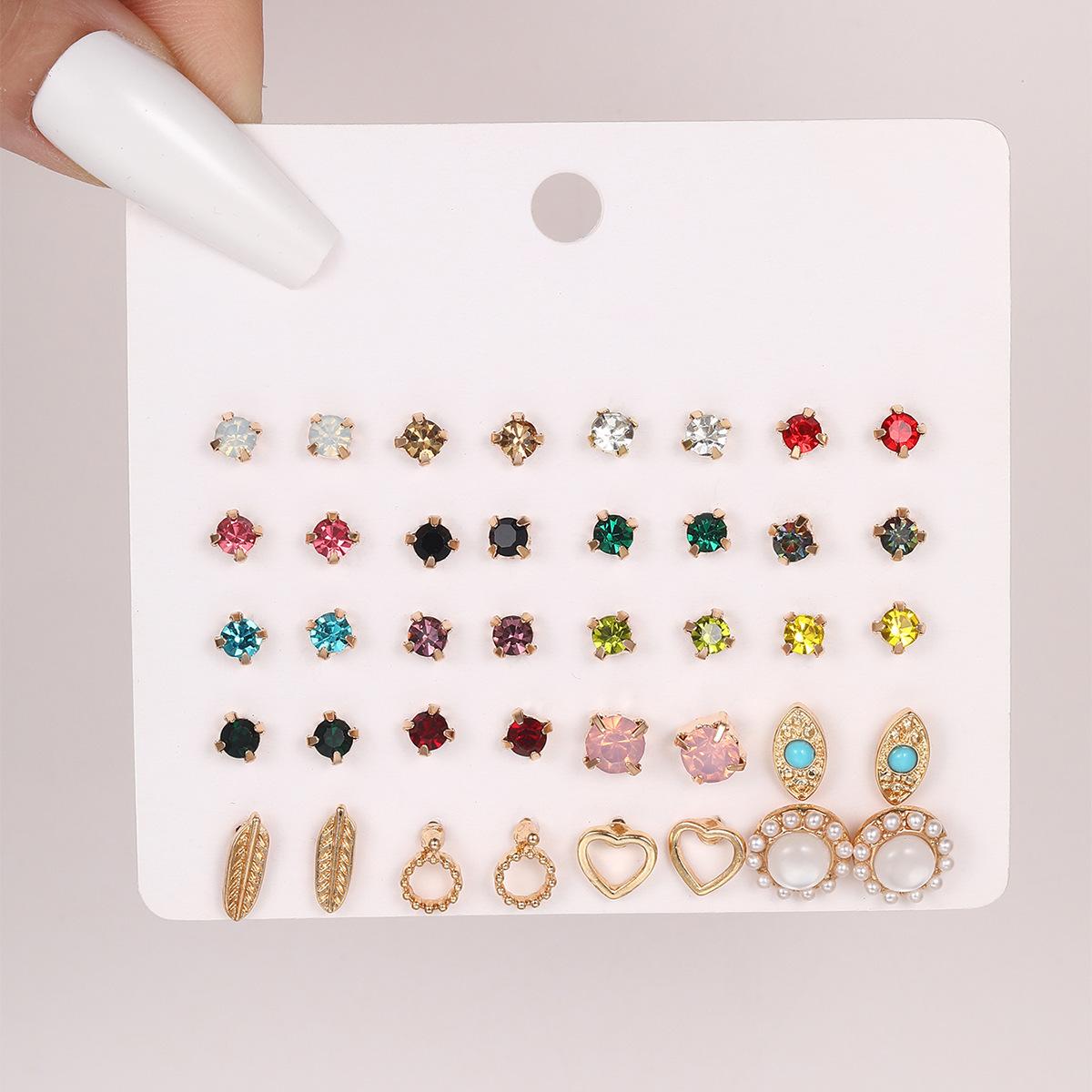 

Модные серьги с кристаллами циркония, винтажные геометрические металлические бусины, серьги-гвоздики для женщин и девочек, 2024, модные ювелирные подарки