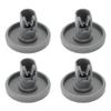4Pcs Dishwasher Wheels Replacement Kit Universal Accessories L for AEG Favorit Privileg Zanussi