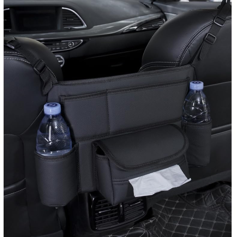 TATACLEA Auto Mittelkonsole Aufbewahrung Auto Aufbewahrung Vordersitz Aufbewahrungstasche für und Großes Auto Handtasche Sitz Vordersitz Rücksitz Haustier und Kind Großer Fleck