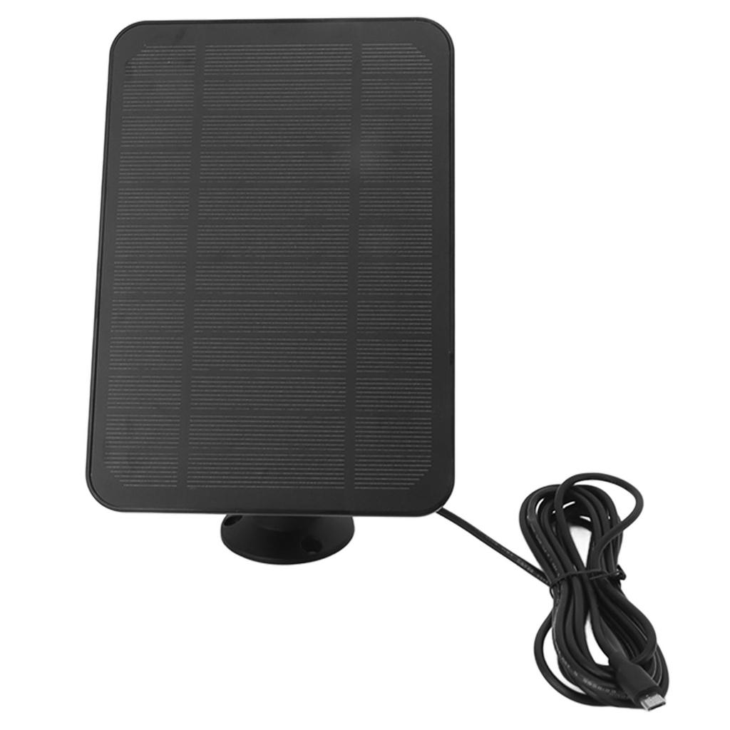 4W 5V Solar Panel for Arlo for Ring for Blink Security Camera IP65 Waterproof Solar Charger with 360 Degree Adjustable