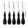 Professional Leather Edge Bevelers Wooden Handle Leather Edge Beveler  Belt Makers