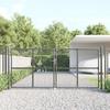 VidaXL Garden Gate Mesh Anthracite 300x175 Cm Galvanized Steel 154530