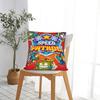 SuperThings Cartoon Square Pillow Covers Polyester Couch Super Zings Kindergarten Cushion Cover Cool Decor Pillowcase 40*40
