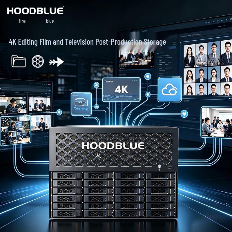 Hoodblue DS2480 Enterprise 24-Bay NAS Storage Server