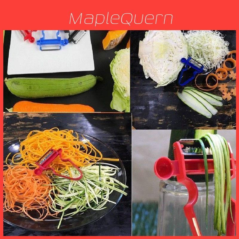 Versatile Magic 3pcs Peeler Set Trio Peeler Slicer Multifunctional Vegetable Kitchen Tools